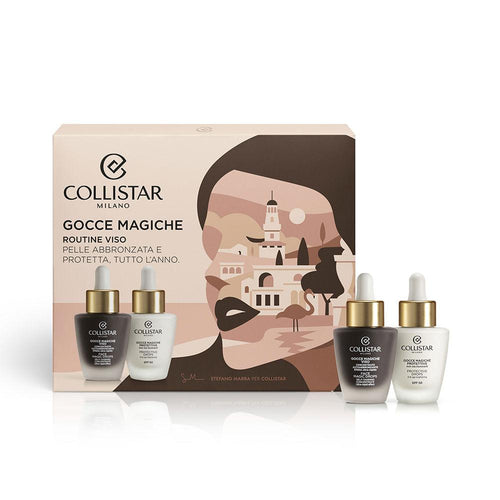Collistar Self-Tanner Routine Viso Magic Drops Set Abbronzatura Veloce Naturale