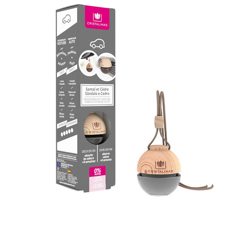 Cristalinas Coche Cristalinas Diffusore Per Auto Sandalo E Cedro Fragranza Rinfrescante