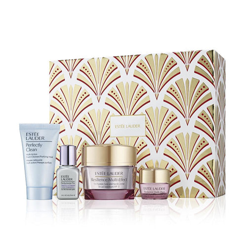 Estée Lauder Resilience Set Cosmetico Viso Nourishment And Glow