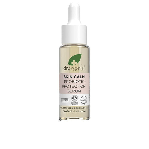 Dr Organic Skin Calm Suero Probiótico Protector Para La Piel Protección Natural Diaria
