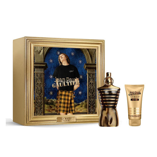 Jean Paul Gaultier Le Male Elixir Parfüm Eau De Parfum Und Duschgel Set Unvergesslicher Stil Und Charme