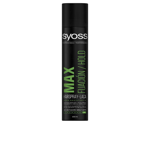 Syoss Max Fijación Lacca Per Capelli Asciugatura Veloce Fissaggio Forte