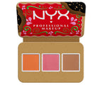 Nyx Professional Make Up Home Alone Bronzer Und Blush Palette Strahlender Natürlicher Look