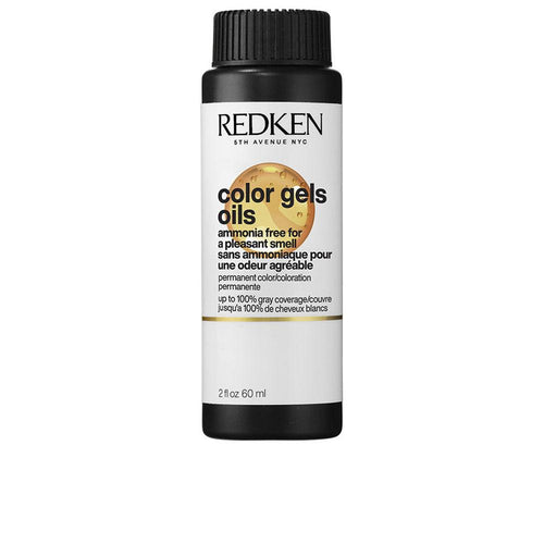 Redken Color Gel Oils Tinte Permanente Líquido Para Cabello Sin Amoniaco Cobertura Total Canas