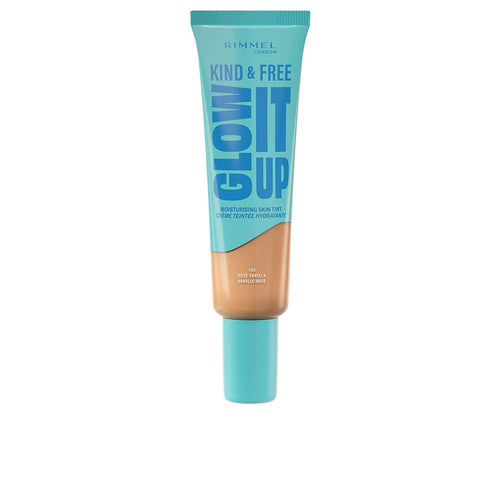 Rimmel London Kind & Free Flüssigfoundation Feuchtigkeit Und Strahlender Glow