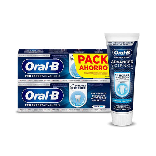 Oral-B Pro-Expert Zahnpasta Fortgeschrittene Tiefenreinigung 24 Stunden Plaqueschutz