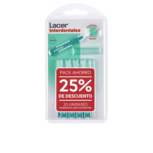 Lacer Lacer Interdentales Spazzolino Interdentale Angolare Extra Fine Pulizia Interdentale Ottimale