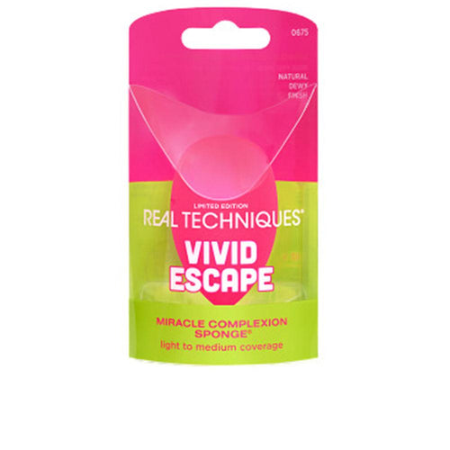 Real Techniques Vivid Escape Spugna Per Il Trucco Applicazione Senza Sforzo