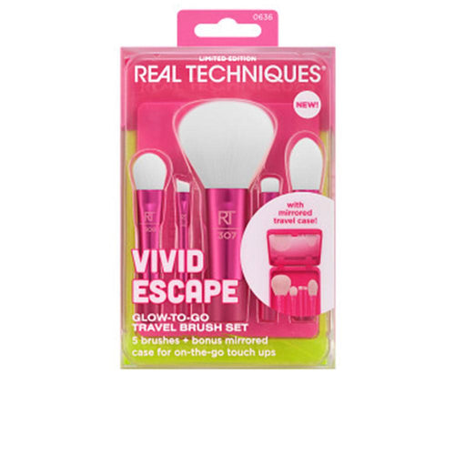 Real Techniques Vivid Escape Set Di Pennelli Da Trucco Look Perfetto Sempre