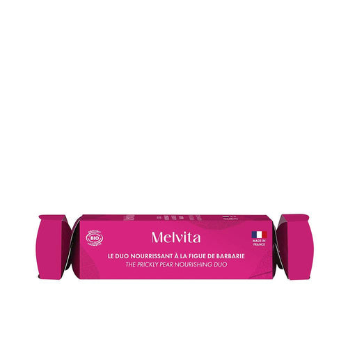 Melvita Aceite De Higo Chumbo Set Di Cura Mani E Labbra Idratazione Naturale Intensa