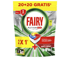 Fairy Platinum Plus Lemon Detergente Per Lavastoviglie Pulizia Splendente Garantita