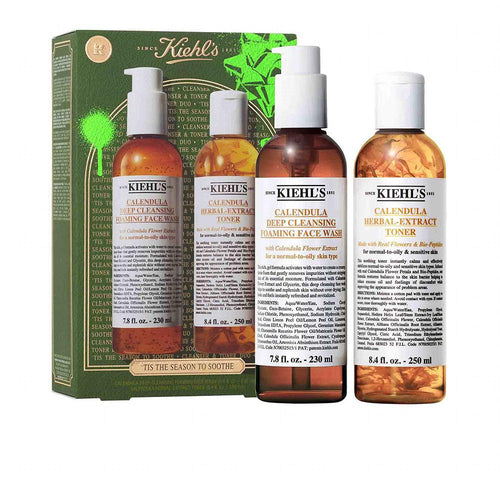 Kiehl's Calendula Kit Pulizia Viso Pulizia Profonda E Idratazione