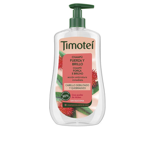Timotei Fortalecedor Shampoo Con Olio Di Cocco E Ricino Per Capelli Deboli Capelli Forti E Lucenti