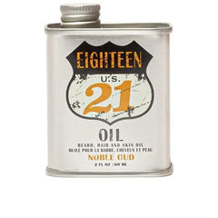 18.21 Man Made Noble Oud Olio Per Barba Capelli E Pelle Nutri E Rivitalizza