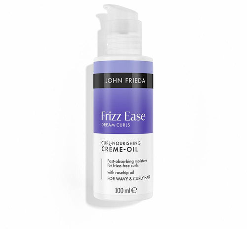 John Frieda Frizz-Ease Crema Olio Nutriente Per Capelli Ricci Ricci Vivaci E Idratati