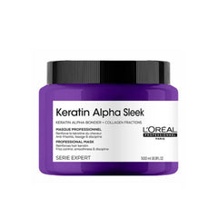 L'Oréal Professionnel Paris Keratin Alpha Sleek Maschera Capelli Setosi Senza Crespo