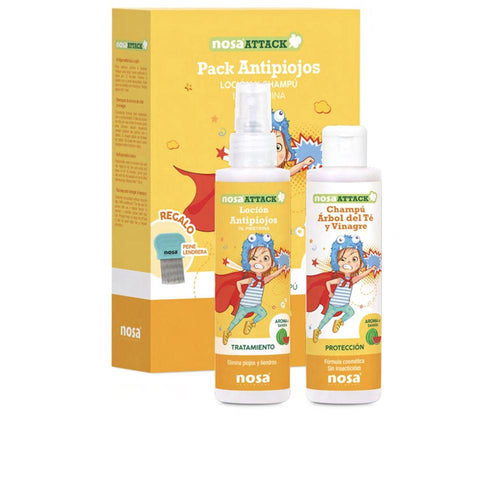 Nosa Attack Kit Cosmetico Anti Pidocchi Protezione Efficace