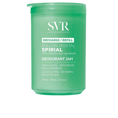 Svr Spirial Deodorante Roll On Vegetale Ricaricabile Ingredienti Naturali Sostenibili