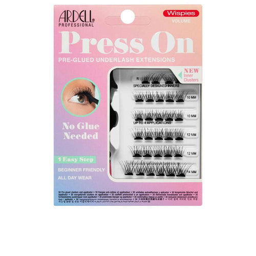 Ardell Pestañas Press On Estensioni Ciglia Sotto Occhio Preglued Wispies Volume Facile Applicazione
