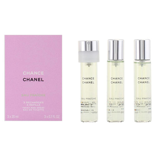 Chanel Chance Parfum Eau De Toilette Drei Kartuschen Twist Spray