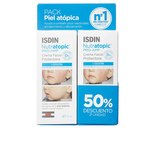 Isdin Nutratopic Crema Viso Duo Cura Per Pelli Sensibili