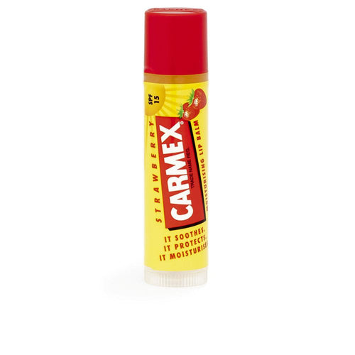 Carmex Bálsamos Carmex Balsamo Labbra SPF15 Gusto Fragola Idratazione E Protezione Totale