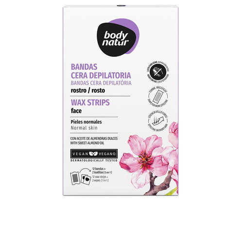 Body Natur Depilación Body Natur Strisce Ceretta Viso Rimozione Veloce E Efficace