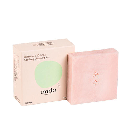 Ondo Beauty 36.5 Charcoal & Willow Bar Cosmetico Detergente Calamina E Avena Sollievo Per Pelle Sensibile
