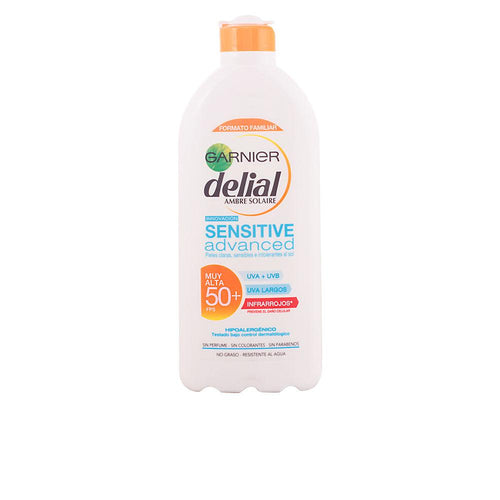 Garnier Delial Sensitive Advanced Leche Solar SPF50+ Protección Suave