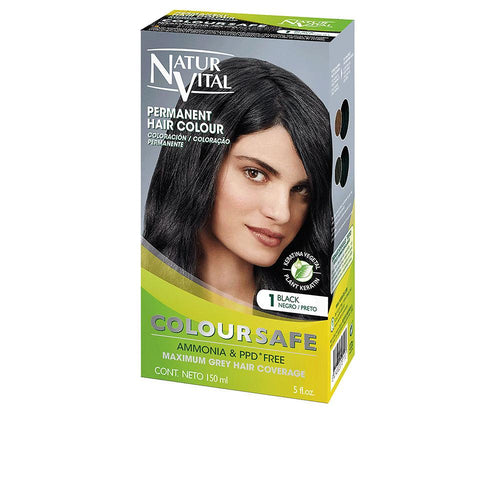 Natur Vital Coloursafe Colore Permanente Per Capelli Formula Nutriente