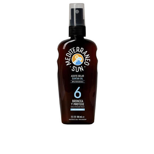 Mediterraneo Sun Coconut Mediterraneo Sun Olio Abbronzante Abbronzatura Splendente Naturale