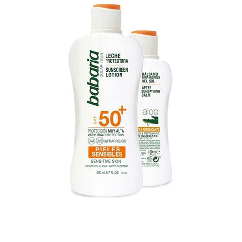 Babaria Solar Piel Sensible Latte Solare Protezione Ssp50 Avanzata