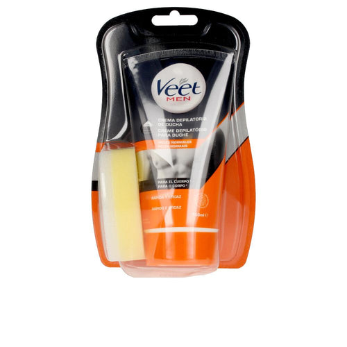 Veet Veet Men Crema Depilatoria Da Doccia Per Il Corpo Pelle Liscia In Minuti