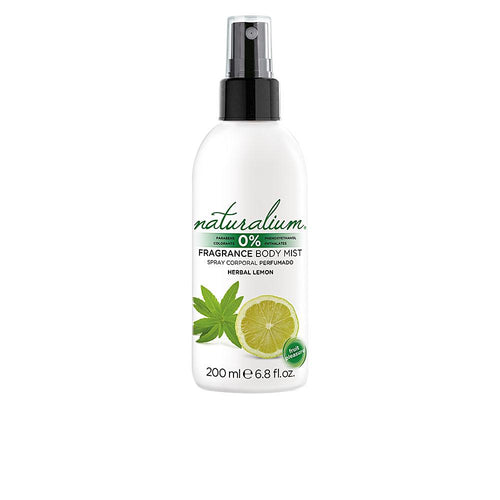 Naturalium Herbal Lemon Body Mist Profumo Eau De Toilette Freschezza Agrumata Naturale