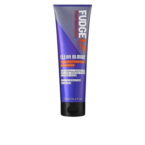 Fudge Professional Clean Blonde Shampoo Tonificante Viola Capelli Biondi Luminosi