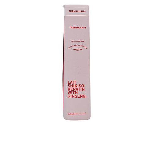 Trendy Hair Shikiso Keratin & Ginseng Haarspülung Intensiver Farbschutz