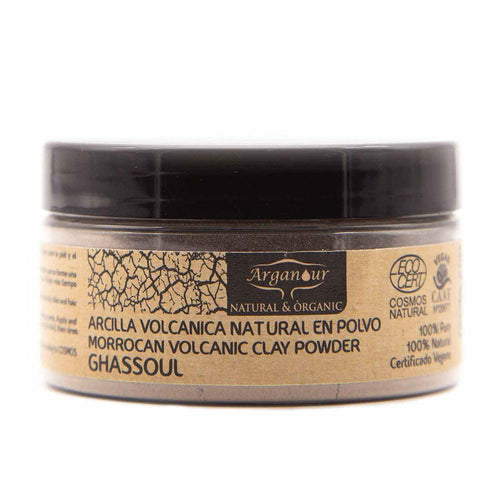 Arganour Mascarilla Arcilla Ghassoul Maschera Viso Controllo Olio E Acne