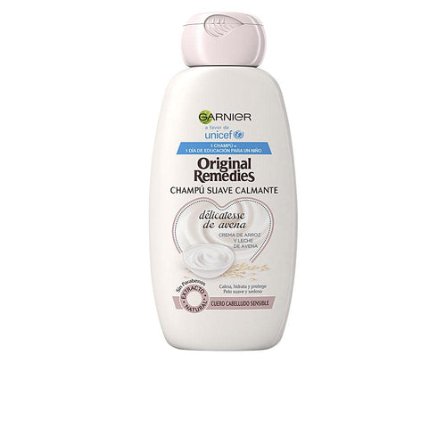 Garnier Original Remedies Shampooing Délicat Avoine Hydratation Naturelle Pour Cheveux Sains
