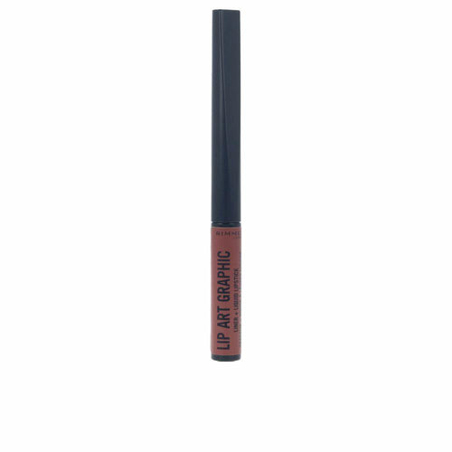Rimmel London Lip Art Grafischer Liner Und Flüssiger Lippenstift Geschmeidiger Seidenglanz