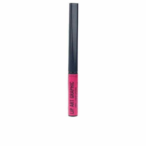 Rimmel London Lip Art Grafischer Liner Und Flüssiger Lippenstift Geschmeidiger Seidenglanz