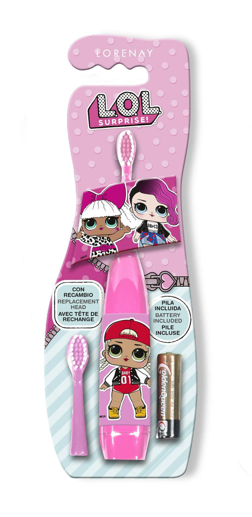 Cartoon L.o.l. Surprise Spazzolino Elettrico Per Bambini Colore Rosa Vivace