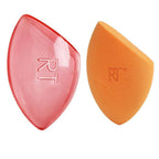 Real Techniques Makeup Brushes Real Techniques Spugna Per Il Trucco Con Custodia Viaggio Applicazione Veloce E Precisa