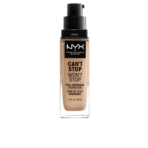 Nyx Professional Make Up Can't Stop Won't Stop Fondotinta Full Coverage Copertura Totale Lunga Durata