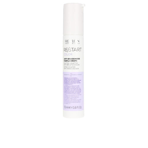 Revlon Re-Start Gocce Viola Anti-Brassiness Trattamento Capelli Per Biondi Perfetti