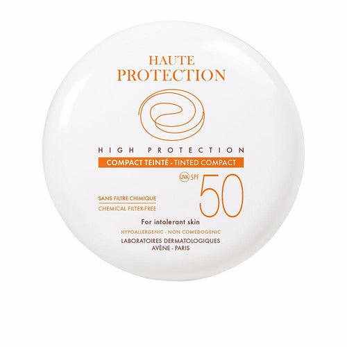 Avène Solaire Haute Protection Crema Base Compatta SPF 50 Esalta Tono Uniforme