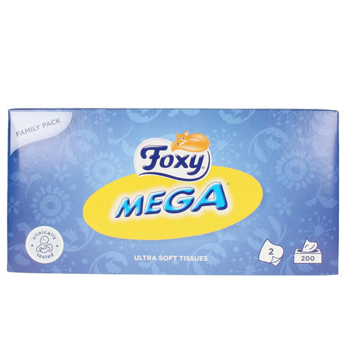 Foxy Facial Mega Fazzoletti Per Il Viso Eleganza In Ogni Gesto