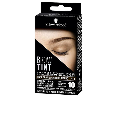 Schwarzkopf Mass Market Brow Tint Tinta Per Sopracciglia Copertura Totale Capelli Grigi