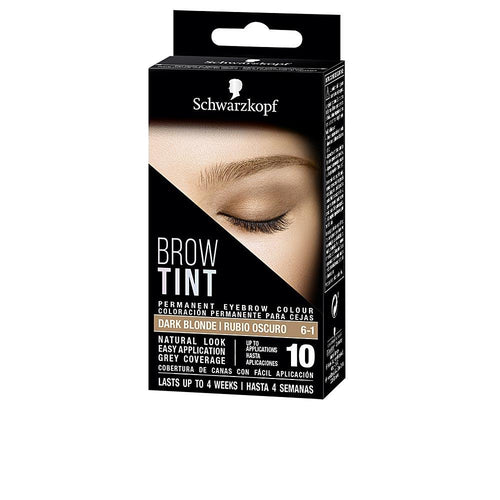 Schwarzkopf Mass Market Brow Tint Tinta Per Sopracciglia Copertura Totale Capelli Grigi