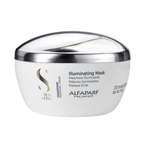 Alfaparf Milano Semi Di Lino Mascarilla Iluminadora De Cabello Brillo Profundo Para Cabello Saludable