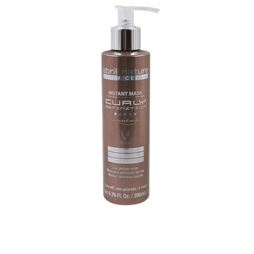 Abril Et Nature Gold Lifting Maschera Istantanea Per Capelli Ricci Controllo Del Crespo